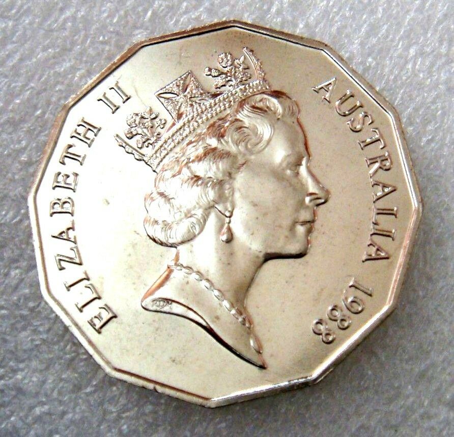 Australia 1988 50 Cent Uncirculated Tall Ships Bicentenary