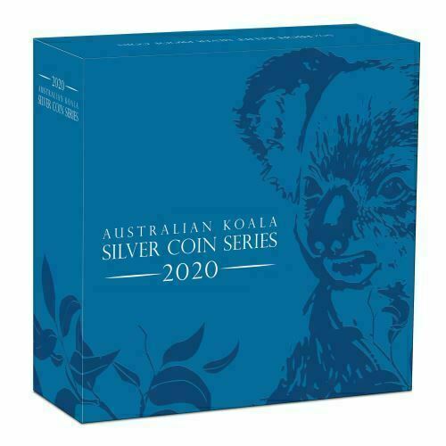 Australia 2020 $8 Proof Australian Koala 5 Oz 99.99 Silver High Relief Perth Mint