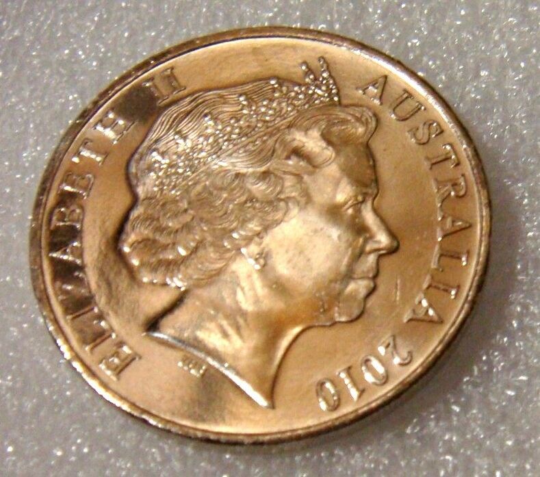 Australia 2010 20 Cent Uncirculated ATO Australian Taxation Office ex Roll