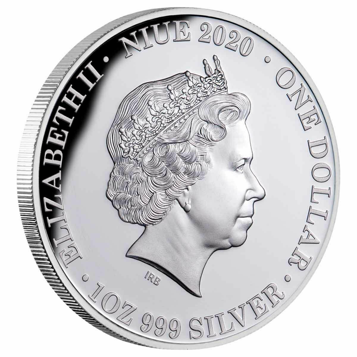 Niue 2020 Puffing Billy Train $1 1oz Silver Proof