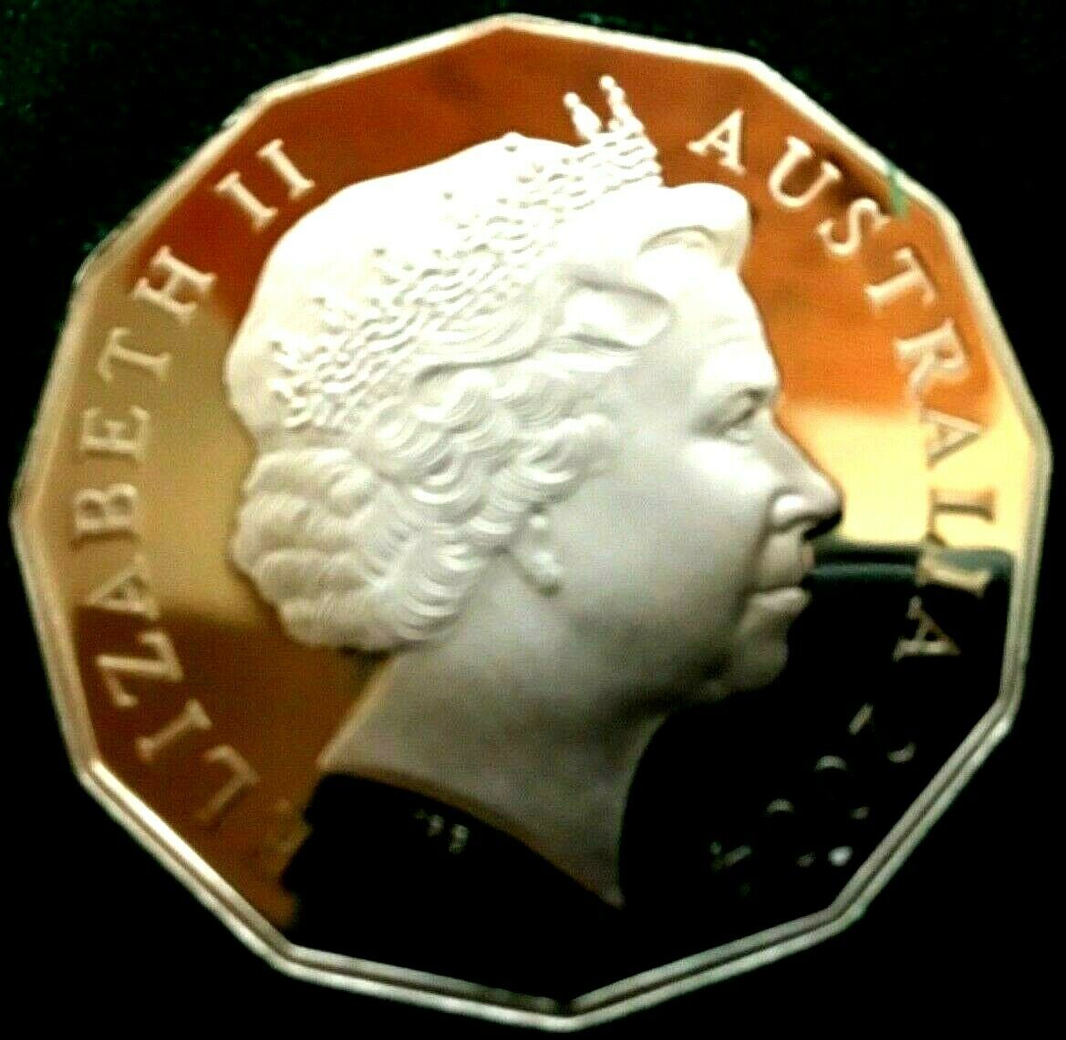 Australia 2004 50 Cent Proof Coat of Arms