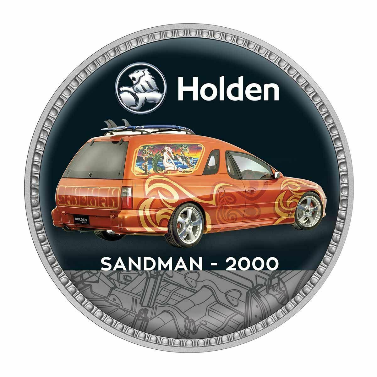 Australia 2019 Holden Concept Car Set Silver Plated Enamel Penny Collection 1969 Made