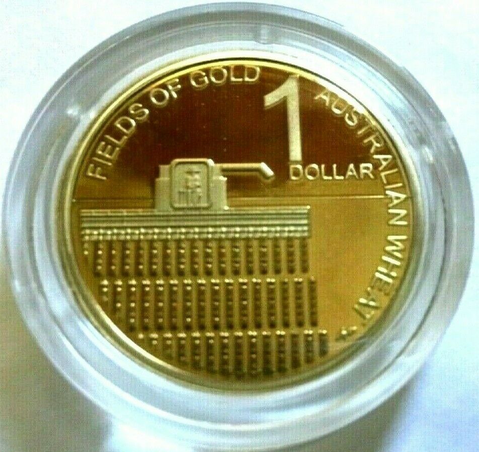 Australia 2012 $1 Proof Fields of Gold - Wheat
