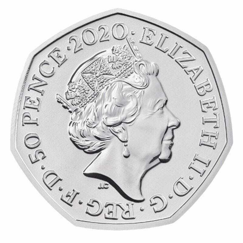 United Kingdom 2020 50p Royal Mint The Snowman BU Sealed Coin Pack
