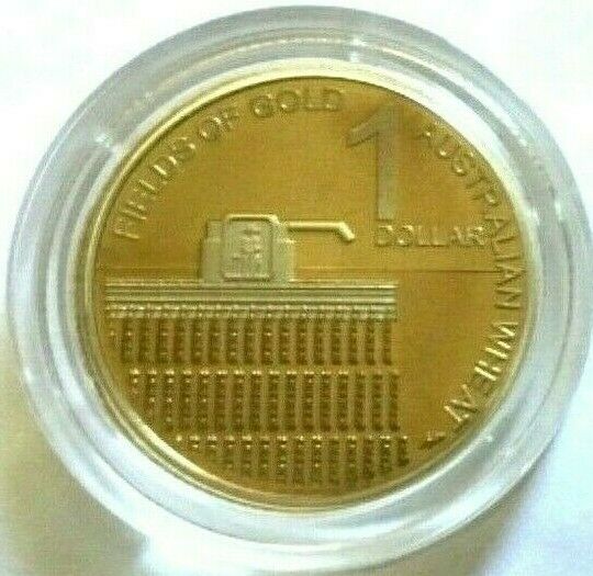 Australia 2012 $1 Proof Fields of Gold - Wheat
