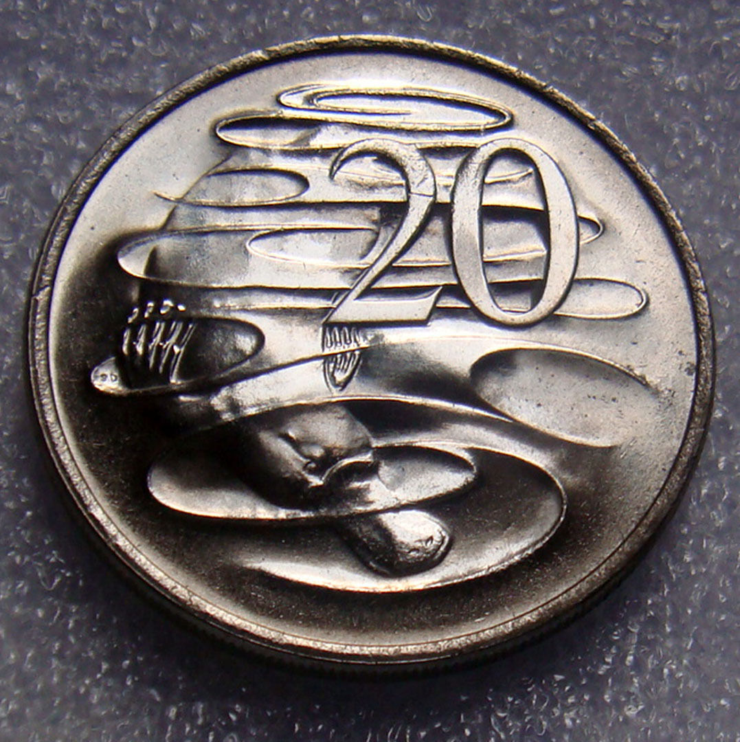Australia 1981 20 Cent Uncirculated Platypus