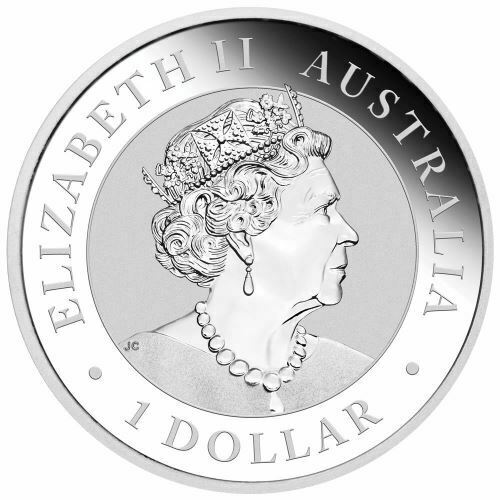 Australia 2021 $1 Uncirculated World Money Fair - Coin Show Special Australian Kookaburra 1 Oz Silver