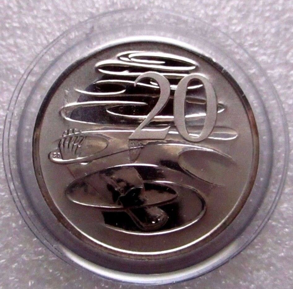 Australia 2016 20 Cent Frosted Uncirculated Obverse Young Queen Platypus