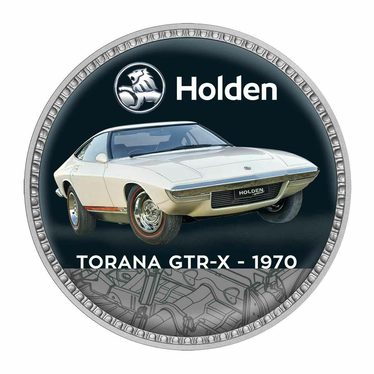 Australia 2019 Holden Concept Car Set Silver Plated Enamel Penny Collection 1969 Made