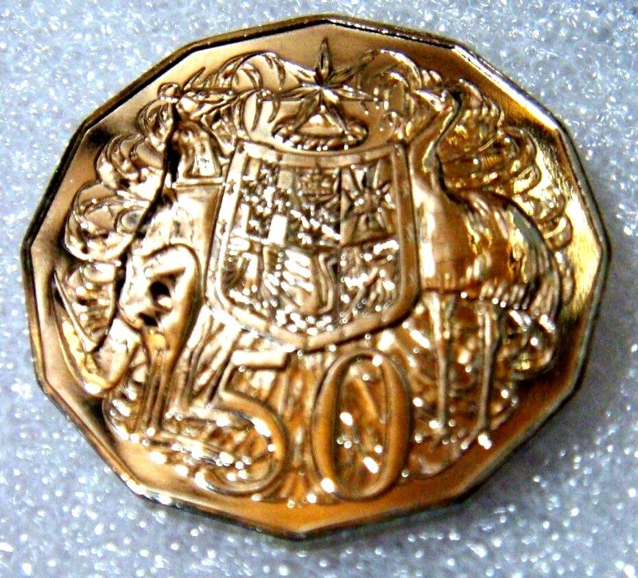 Australia 2013 50 Cents Uncirculated Coat of Arms