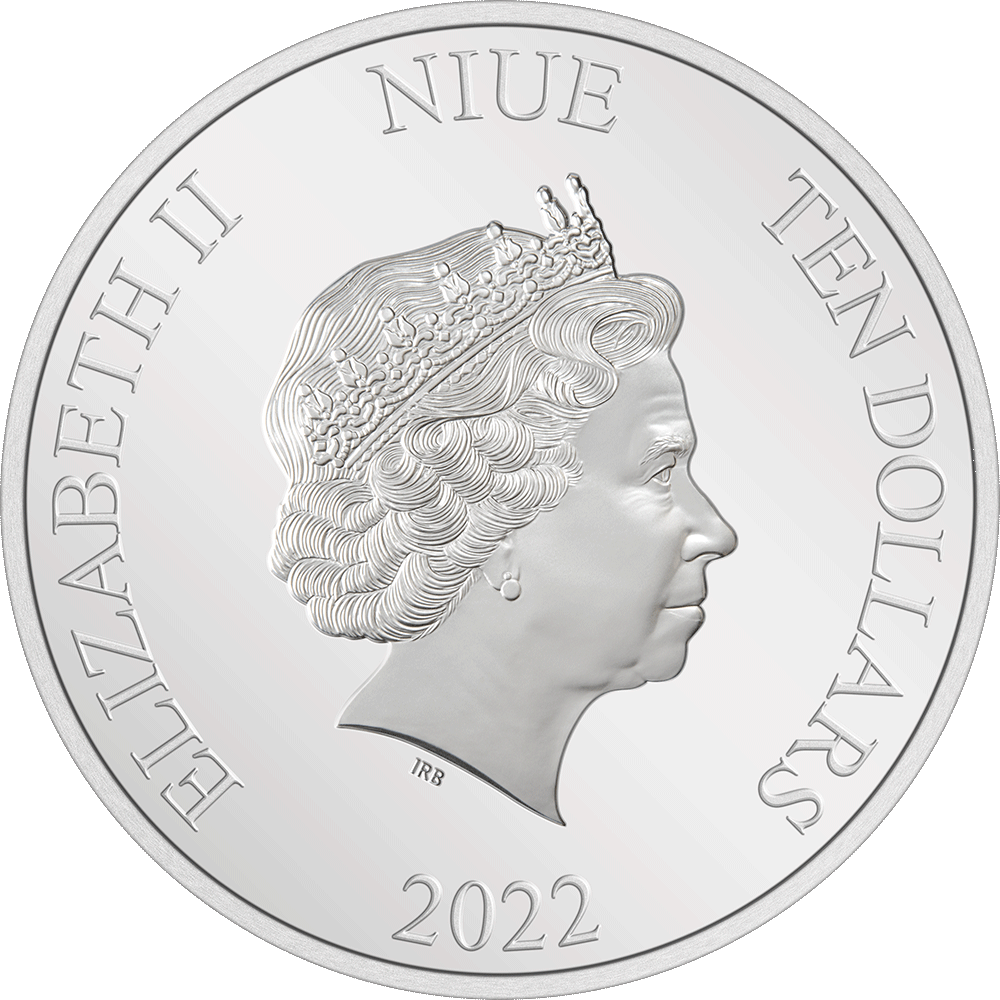 Niue 2022 $10 Disney Cinema Masterpieces - The Lion King 3oz Silver Coloured Coin