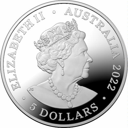 Australia 2022 $5 Wallal Centenary Domed 1oz Silver Coin