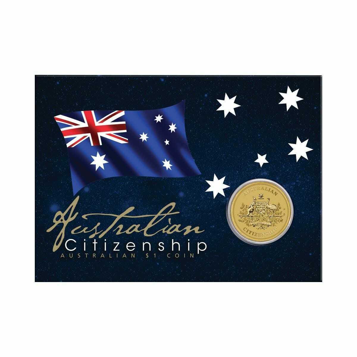 Australia 2011 $1 Australian Citizenship Coin Pack Uncirculated CARD or Coin Pack