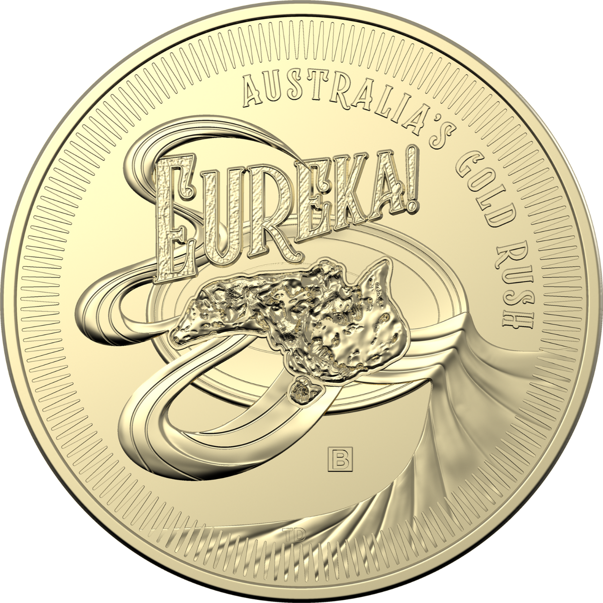 Australia 2020 $1 Uncirculated Eureka! Australia's Gold Rush B Privy Mark