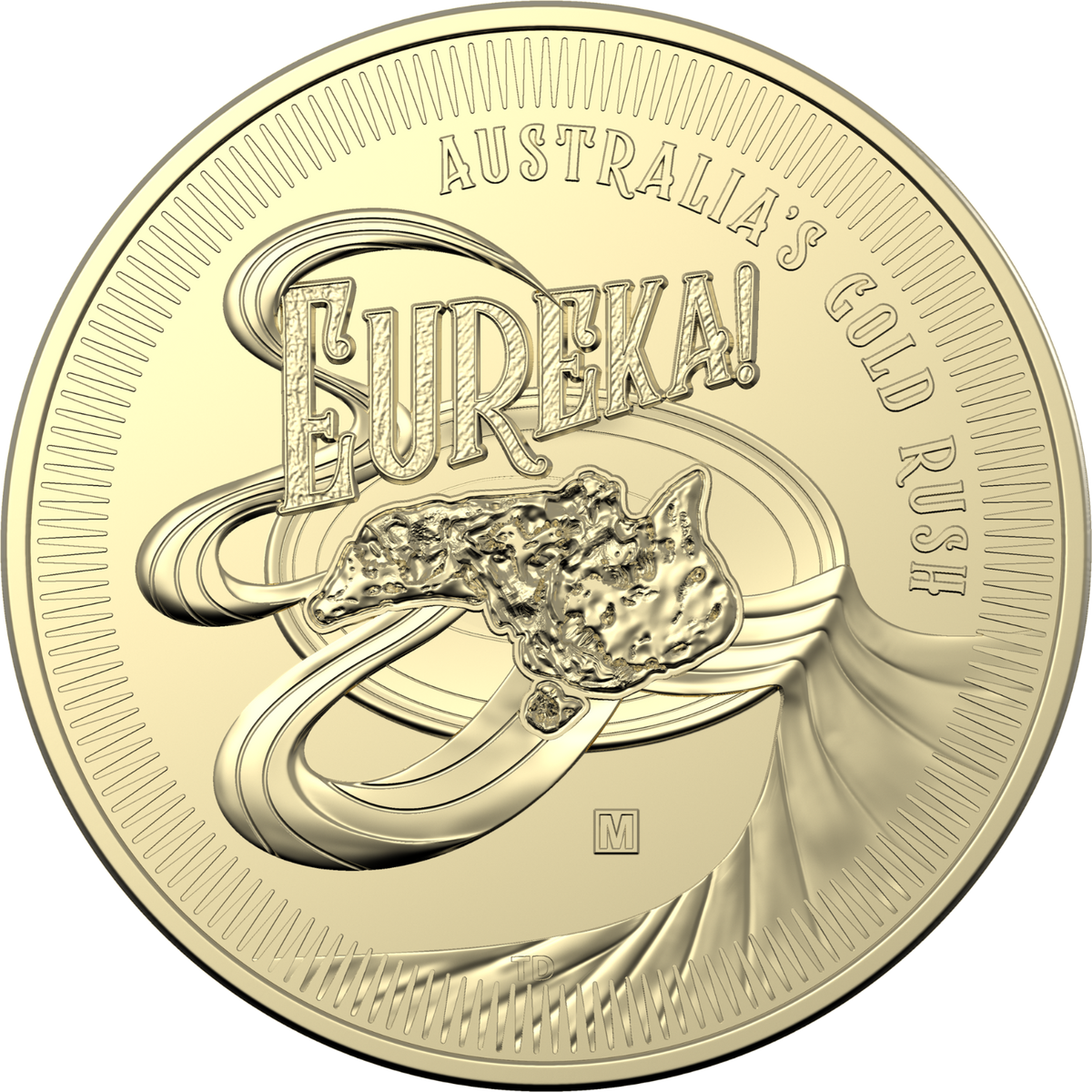Australia 2020 $1 Uncirculated Eureka! Australia's Gold Rush M Privy Mark