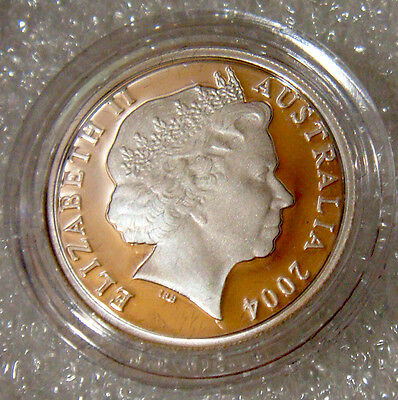Australia 2004 10 Cent Silver Proof Lyrebird