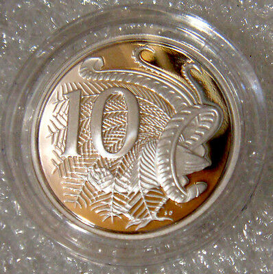 Australia 2004 10 Cent Silver Proof Lyrebird