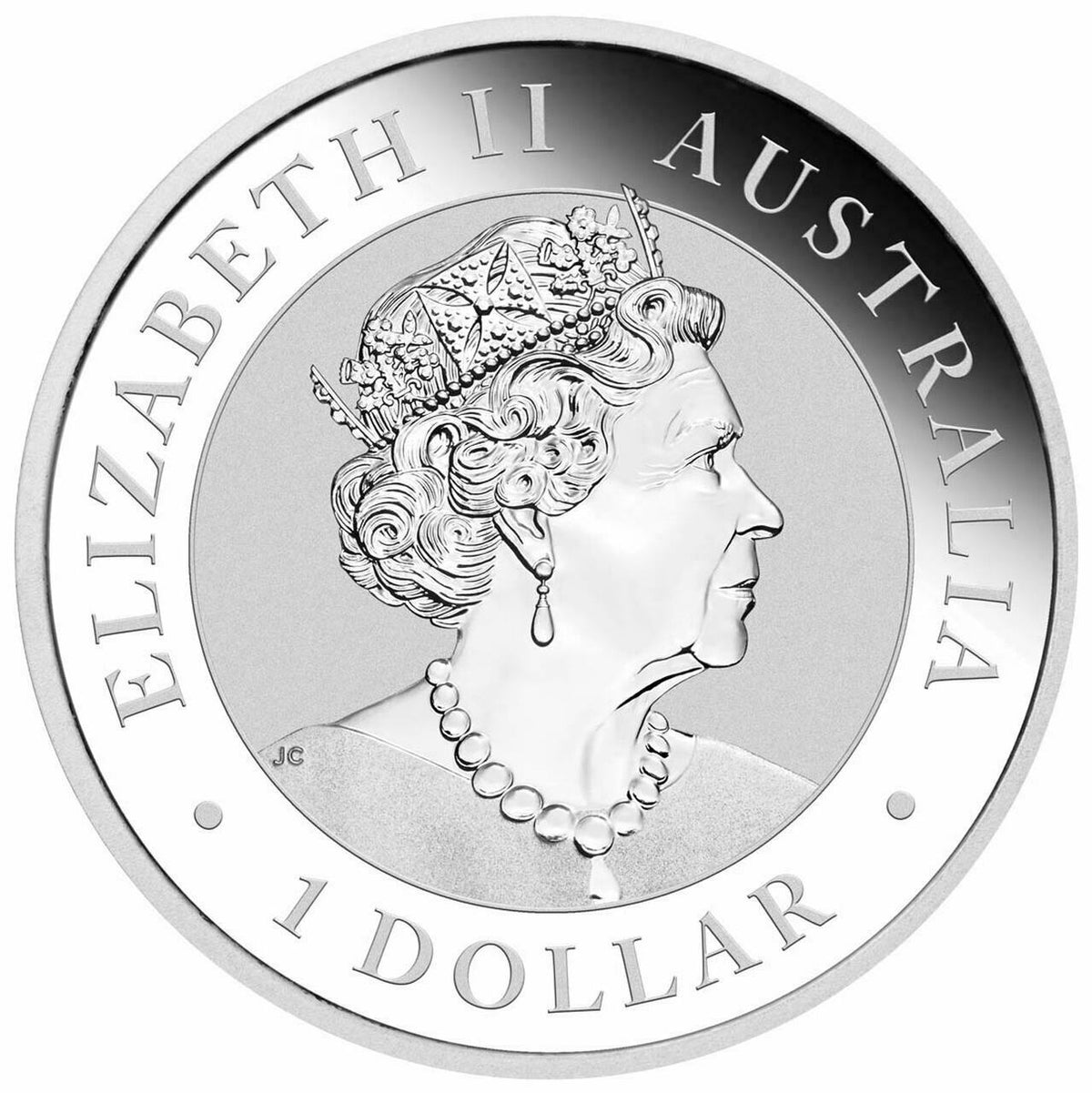 Australia 2021 $1 Australian Emu - 1oz Silver Coloured Coin - ANDA Melbourne Money Expo Perth Mint