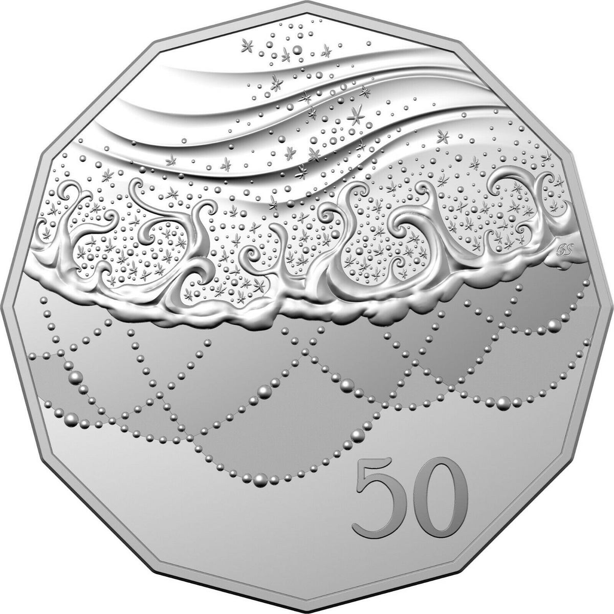 SET of FIVE Australia 2021 Christmas 50 Cent Uncirculated