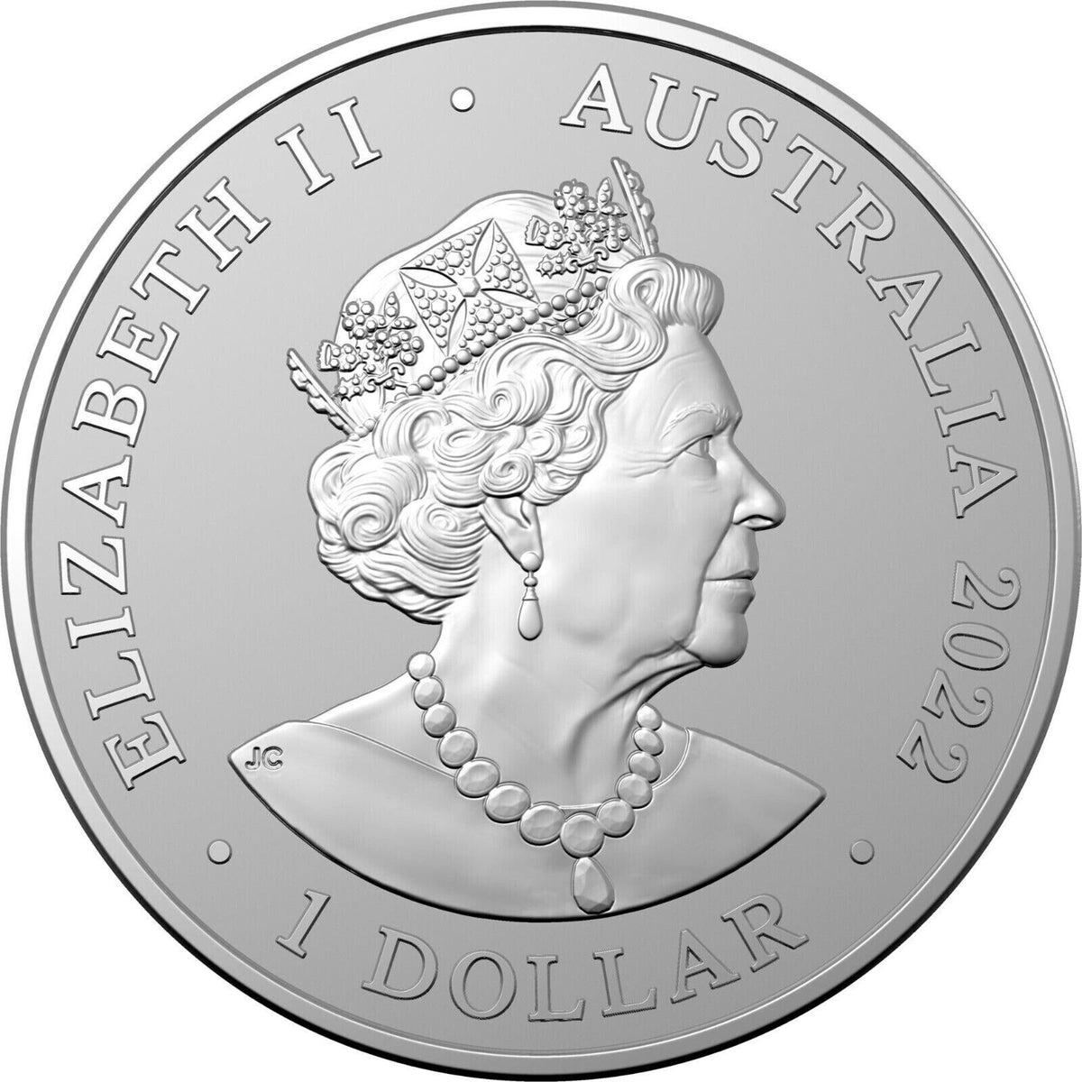Australia 2022 $1 90th Anniversary of ABC - 1/2oz Fine Silver Proof Coin