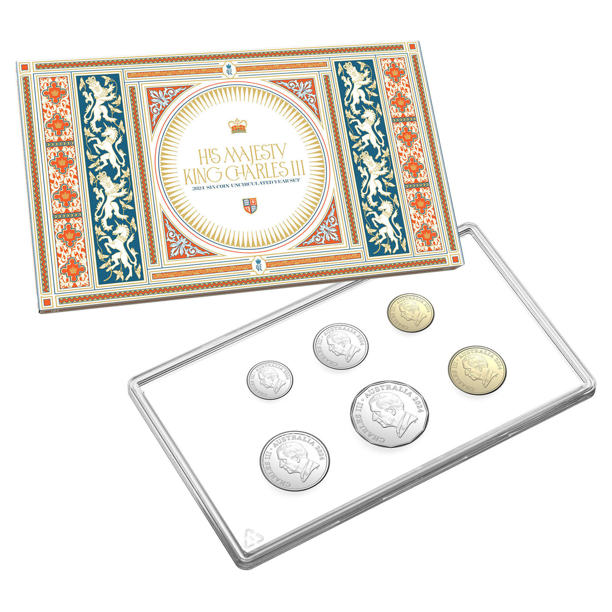 Australia 2024 King Charles III - Uncirculated Year Set