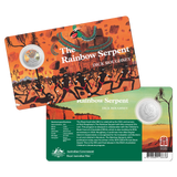 Australia  2025 20 Cents The Rainbow Serpent 50th Anniversary Cupro-Nickel Coloured Uncirculated Coin