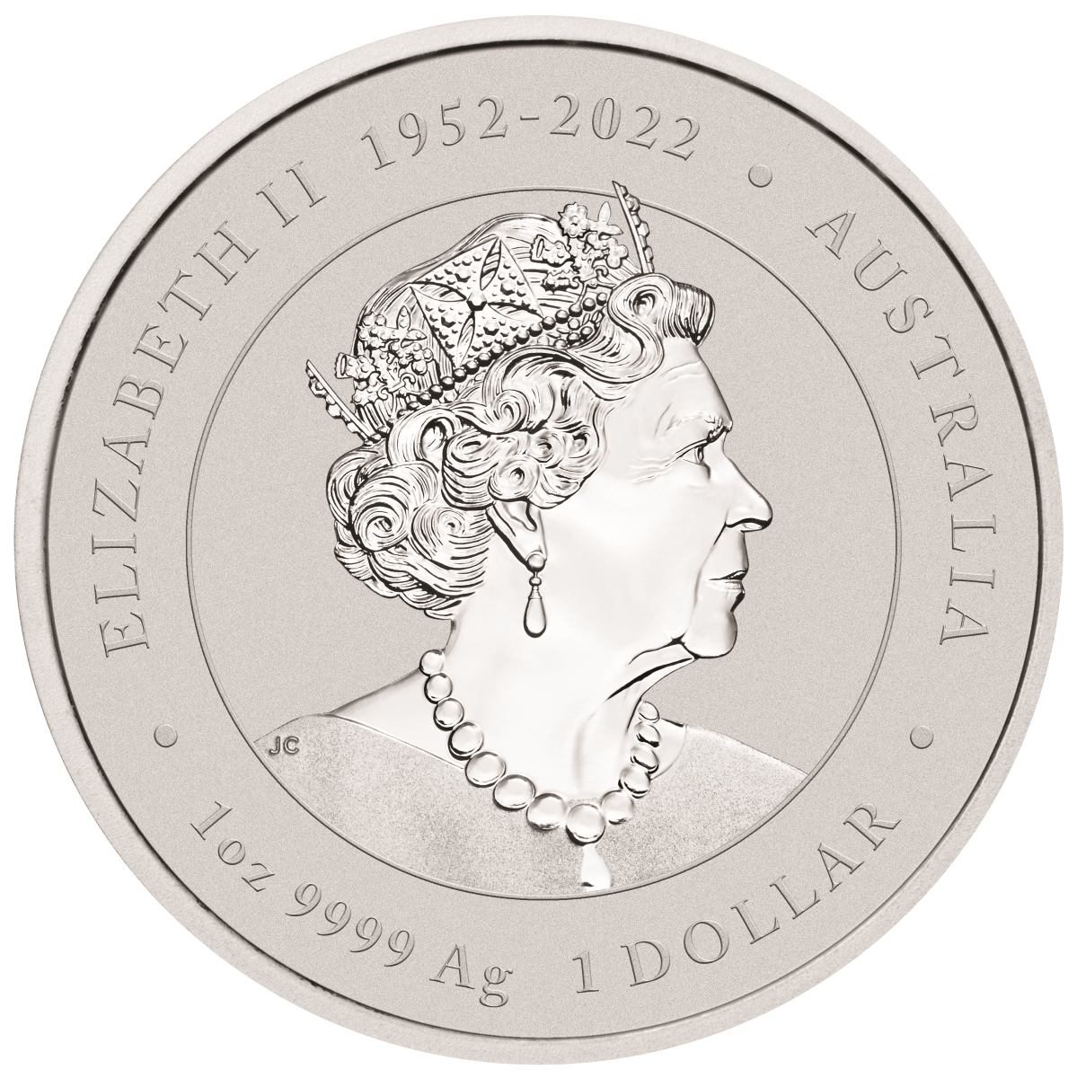 Australia 2024 Lunar Series III $1 Year of the Dragon Purple 1oz .9999 Silver Coin in Card Perth Mint