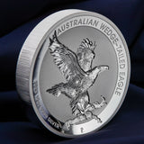 Australian Wedge-Tailed Eagle 2023 $10 10oz .9999 Silver Incused Coin High Relief 500 Minted Perth Mint