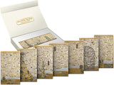  Gustav Klimt’s iconic Stoclet Frieze, one of the defining masterpieces of Viennese Art Nouveau. the seven 1oz  bars form a seamless, continuous motif with innovative edgeless minting with exceptional precision. The design is refined with partial gold plating, black platinum accents, colour printing, and shimmering gold glitter, creating vivid depth and luminous highlights.Congo 2026 20 Francs CFA EDGELESS MINTING: STOCLET FRIEZE - 7 x 1oz .999 Silver Reverse and Case