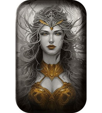 Germania Mint 2024 Goddesses: GULLVEIG - 2 oz 999.9 Silver Cast Bar