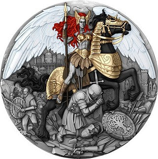 Niue 2025 $5 VALKYRIE - 2oz .999 High Relief Silver Coin