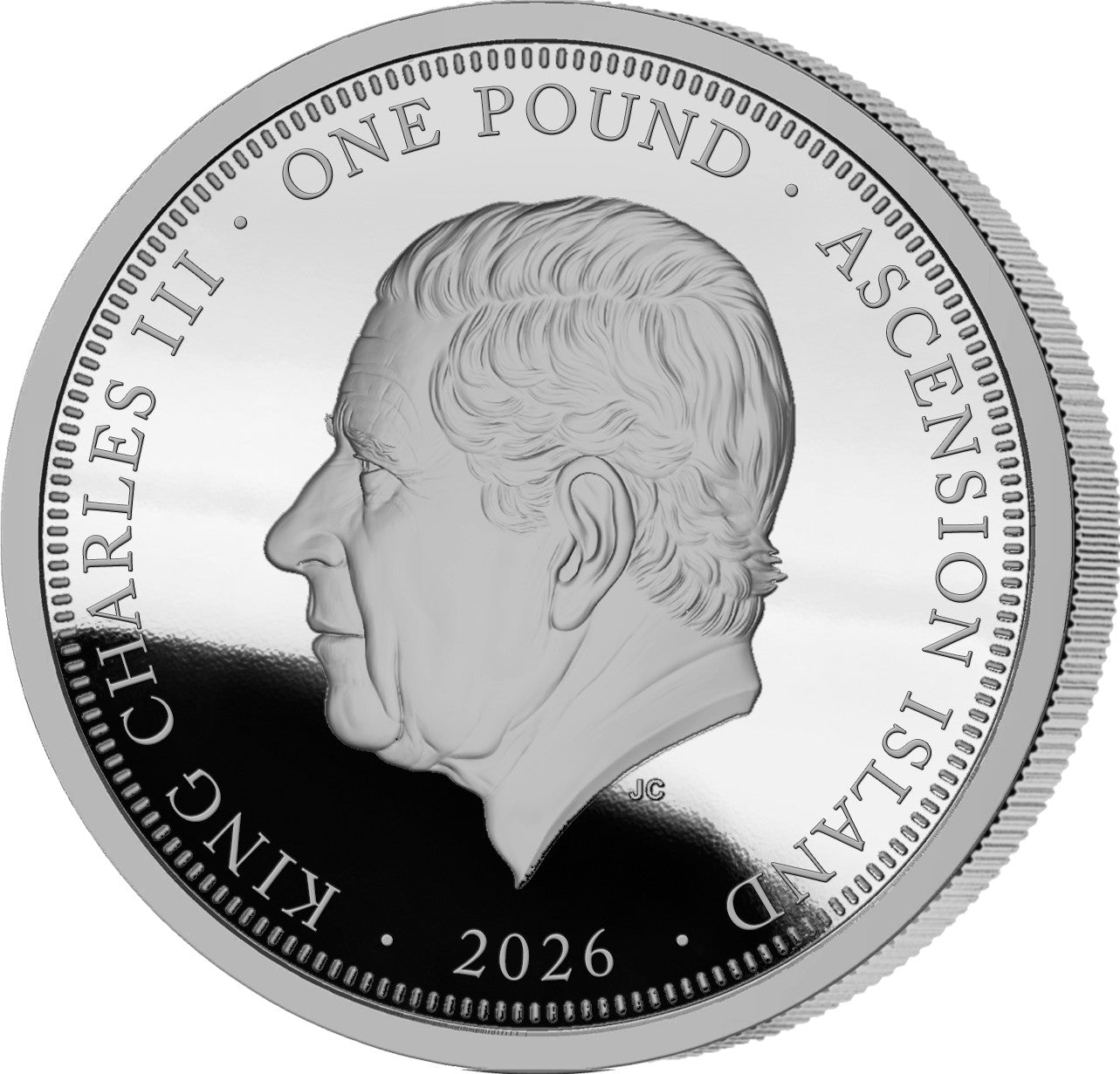 Pitcairn Islands 2026 $5 125 Years of Espresso 2oz .999 Silver Proof Coin Obverse side