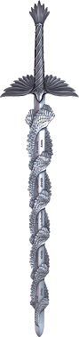 KOMSCO South Korea 2023  SWORD of ST. MICHAEL 2.5oz Silver Ultra High Relief Stacker