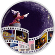 2023 $10 Disney Cinema Masterpieces - FANTASIA 3oz Silver Coloured Coin Reverse