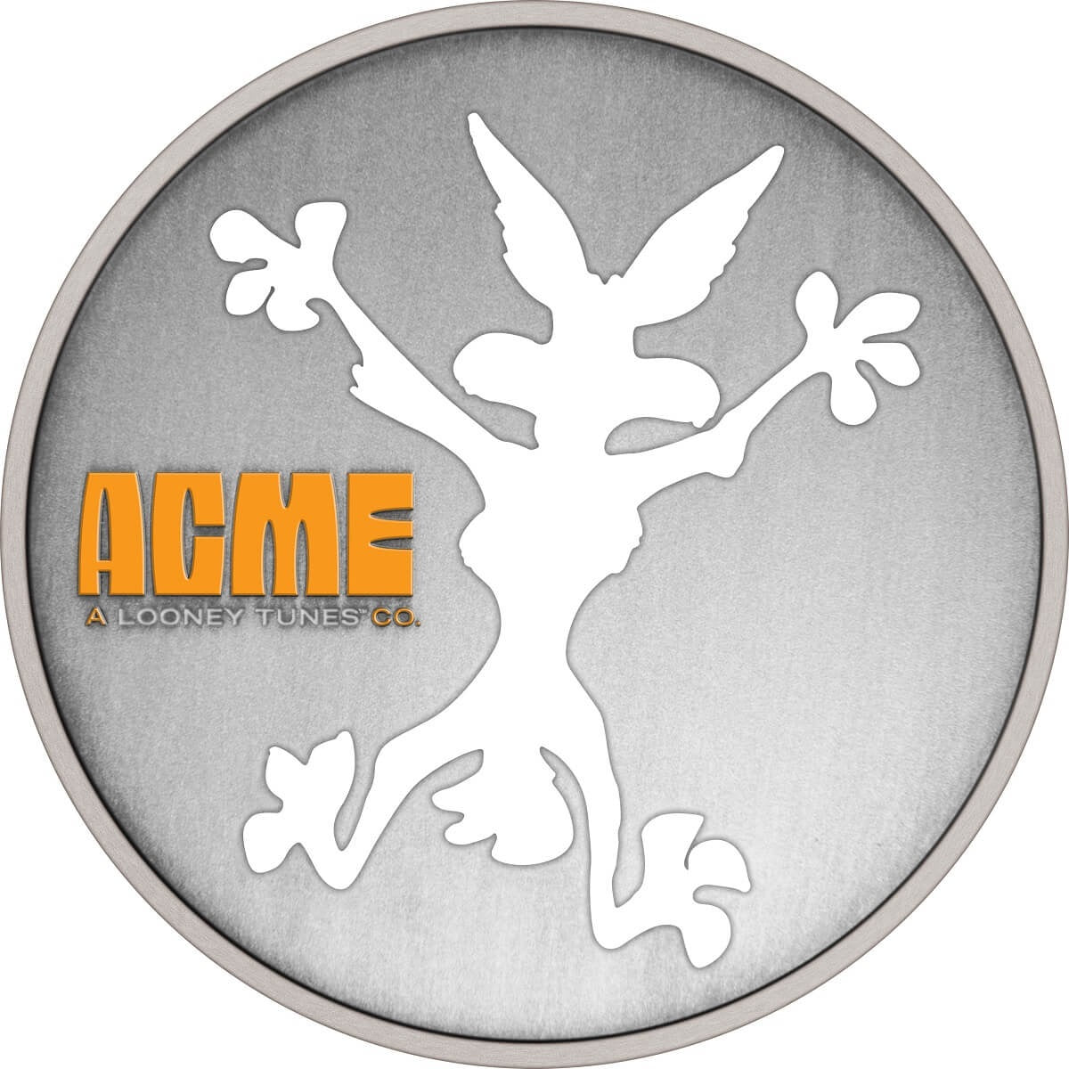 Niue  2023 $2 Warner Bros. Looney Tunes Wile E. Coyote 1oz Silver Coin