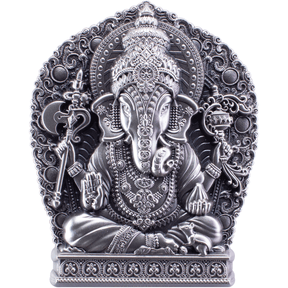 KOMSCO South Korea 2023 Ganesha 2 Oz Silver Antiqued Stacker
