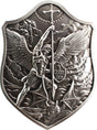 KOMSCO South Korea 2023  Shield of St. Michael 1/2oz .999 Antique Silver Stacker