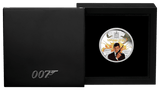 Tuvalu 2023 $1 James Bond 007 Live And Let Die 50th Anniversary 1oz .9999 Silver Colourised Proof Coin Perth Mint