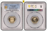 Australia 2023 $2 REMEMBRANCE Gold Poppy PCGS MS69