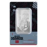 Switzerland PAMP 2024 WWII Call of Duty Modern Warfare 20th Anniversary Proof-Like Bar 1 oz .999 Silver with Pendant Frame / Bezel