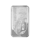 Switzerland PAMP 2024 WWII Call of Duty Modern Warfare 20th Anniversary Proof-Like Bar 1 oz .999 Silver with Pendant Frame / Bezel