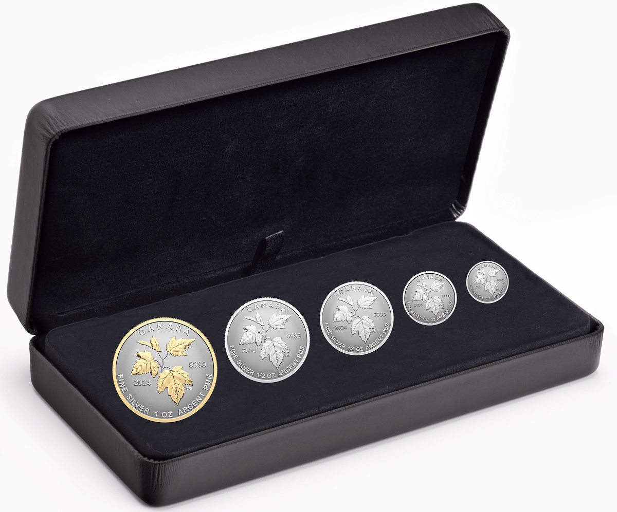 Canada 2024 Autumn Beauty Fractional Silver Coin Set