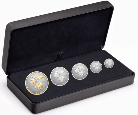 Canada 2024 Autumn Beauty Fractional Silver Coin Set