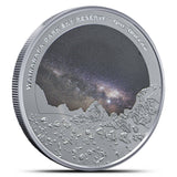 New Zealand 2024 $1 Dark Sky Light Sky 2 x 1 oz .999 Silver Proof Colorized Glow in the Dark Coin Set