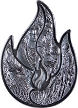 KOMSCO South Korea 2024 Eternal Flame 2 oz .999 Silver Antiqued Stacker