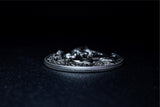 KOMSCO South Korea 2024 Eternal Flame 2 oz .999 Silver Antiqued Stacker