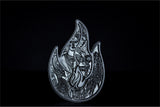KOMSCO South Korea 2024 Eternal Flame 2 oz .999 Silver Antiqued Stacker