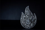 KOMSCO South Korea 2024 Eternal Flame 2 oz .999 Silver Antiqued Stacker