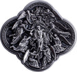 KOMSCO South Korea 2024 Pieta 2 oz .999 Silver Antiqued Stacker