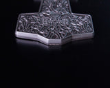 KOMSCO South Korea 2024 Thor’s Mjolnir Hammer 2 oz .999 Silver Antiqued UHR Stacker